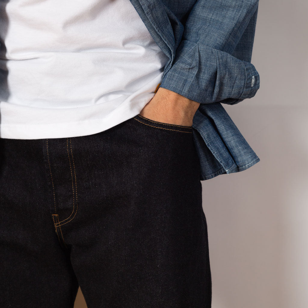 Wide Taper Jean - Rinse