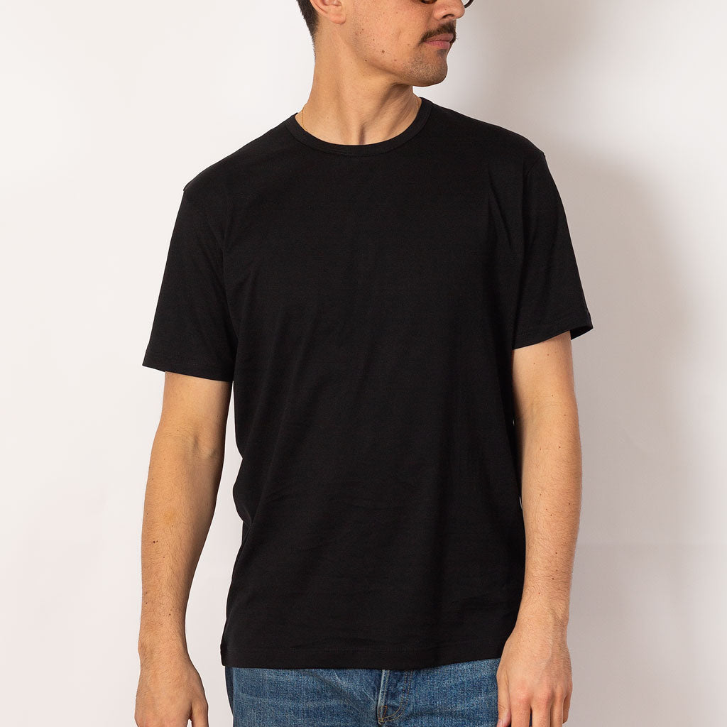 S/S Crew Neck T-Shirt - Black