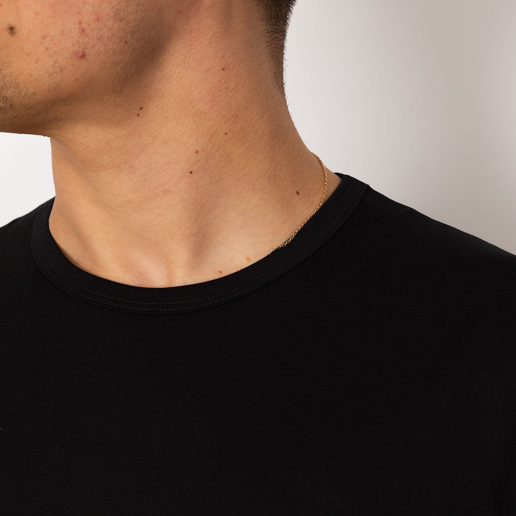 S/S Crew Neck T-Shirt - Black
