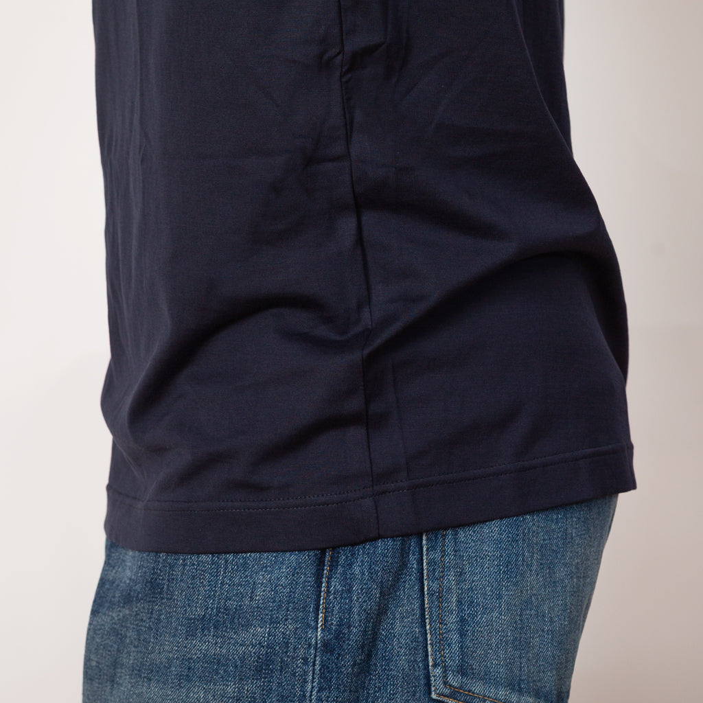 S/S Crew Neck T-Shirt - Navy