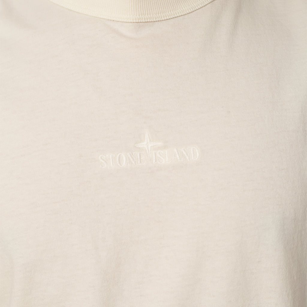 Stitch Logo T-Shirt - Ivory (V0093)