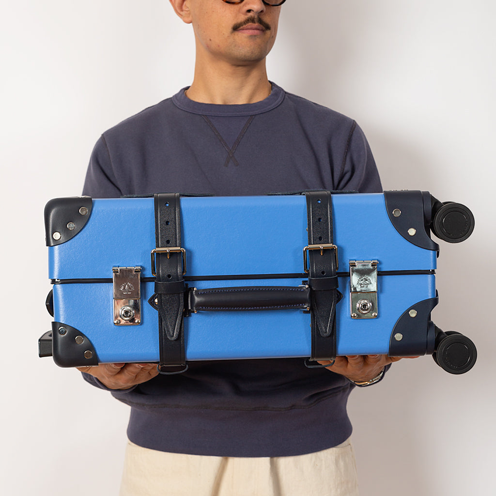 Cruise Four Wheel Carry-On Case - Royal Blue/Navy/Chrome