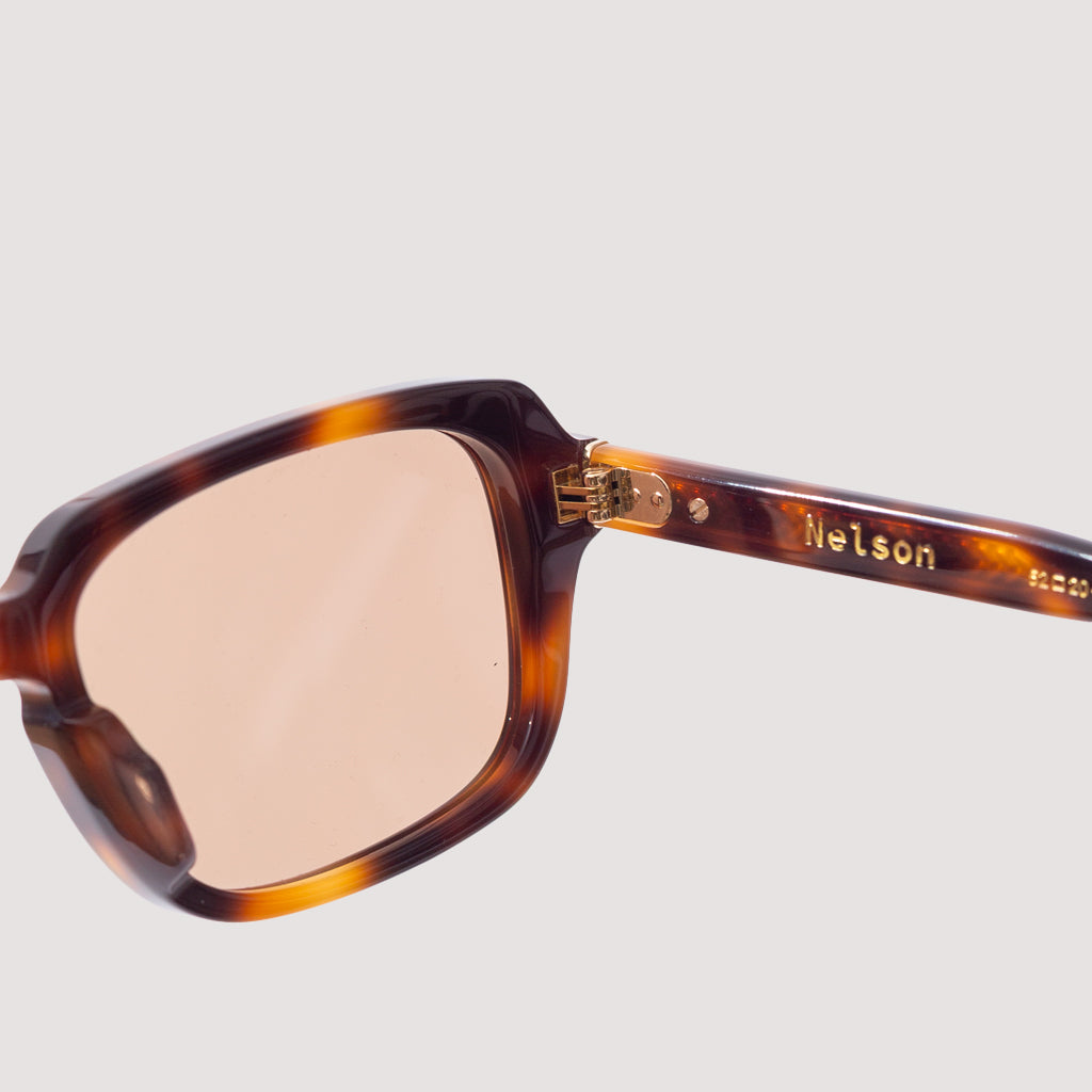 Nelson - Tortoise/Sunset Orange
