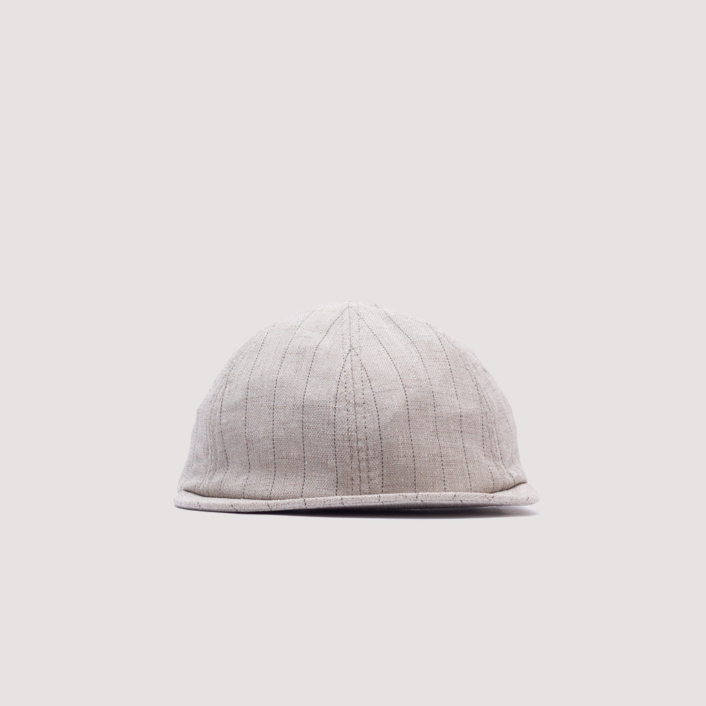Classic 6 Panel Cap - Blue Stripe