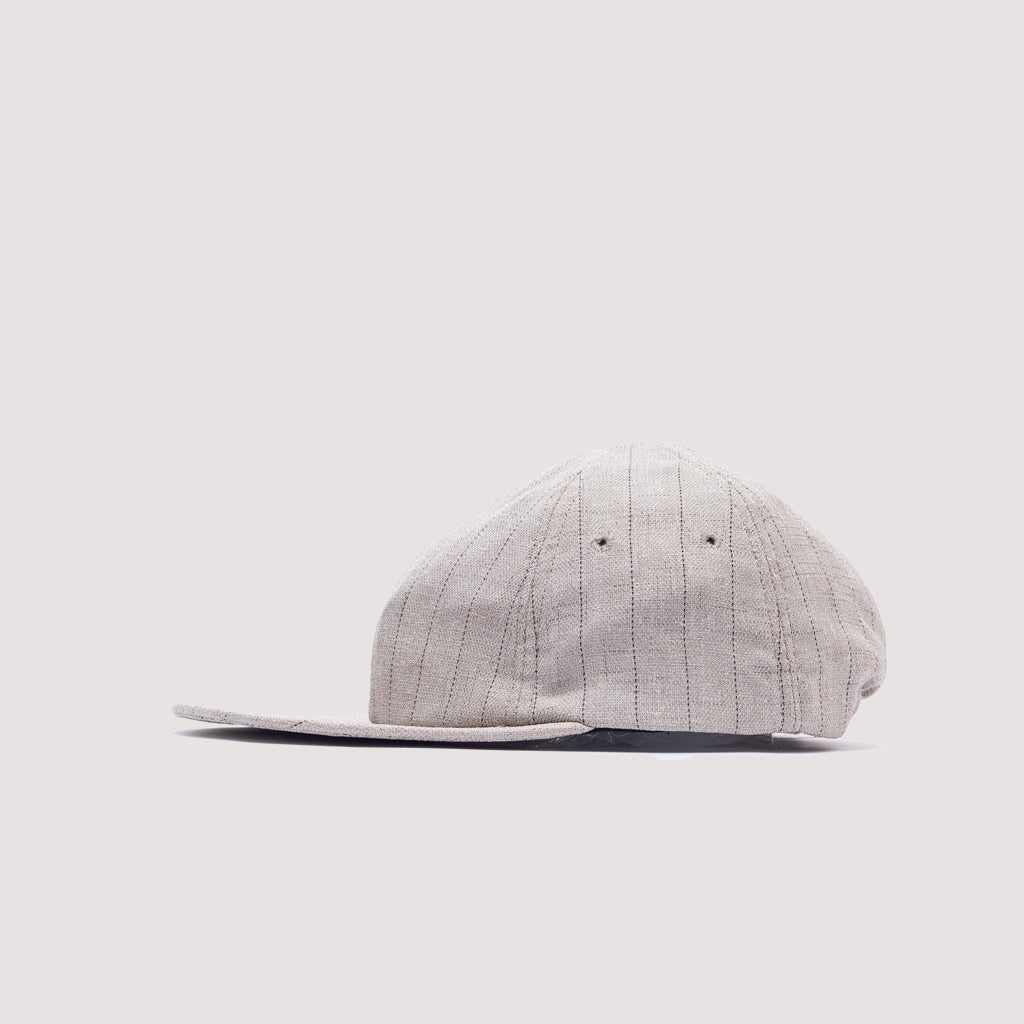 Classic 6 Panel Cap - Blue Stripe