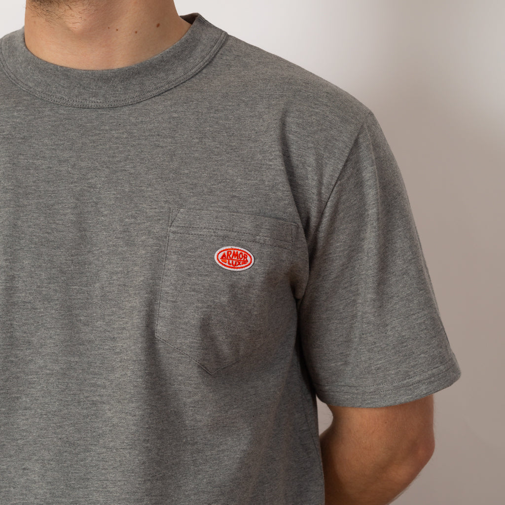 Heritage Pocket T-Shirt - Misty Grey