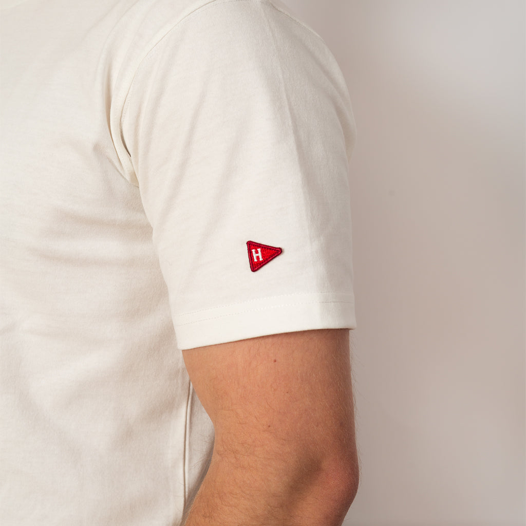 Open-End Dry Jersey Crewneck S/S - Off White