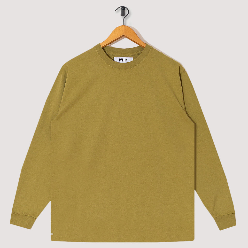 L/S Worker Tee - Green Olive