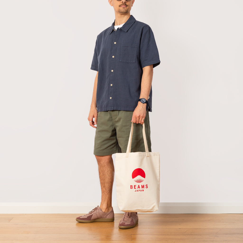 Beams Japan x Evergreen Works Tote Bag - White/Red