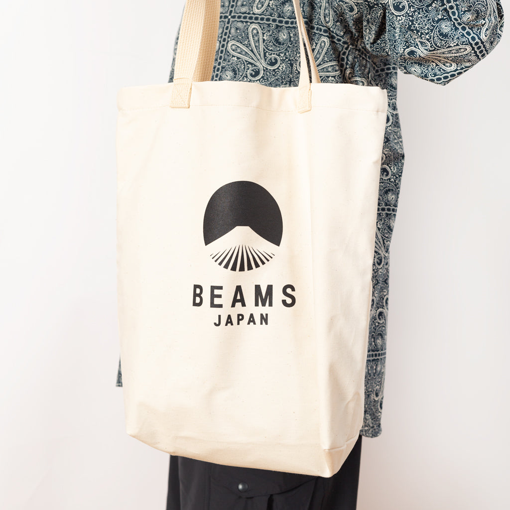 Beams Japan x Evergreen Works Tote Bag - White/Black