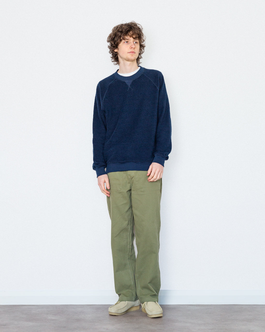 Heritage Raglan Sweatshirt - Marine Deep