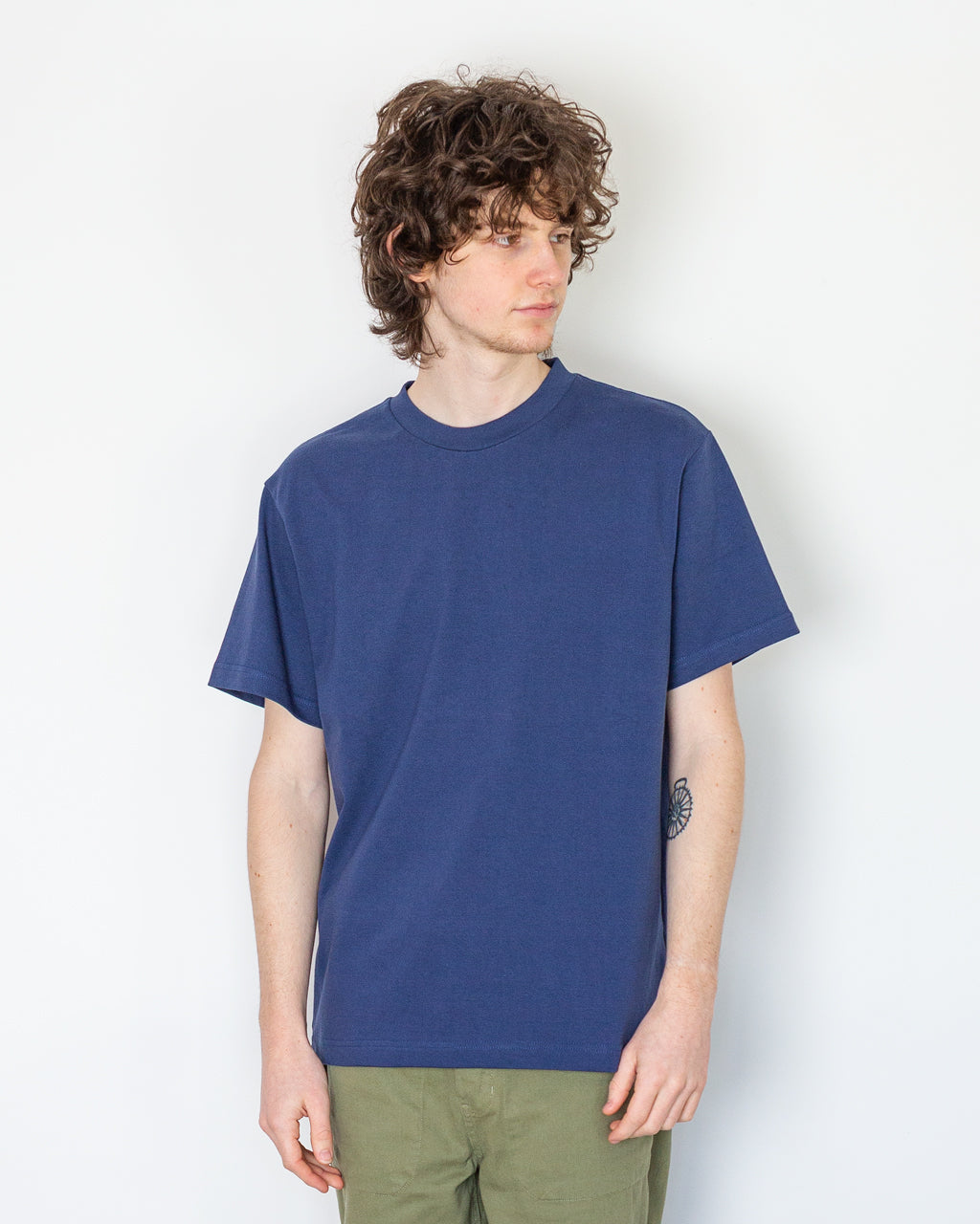 Super Weight Tee - Navy Blue