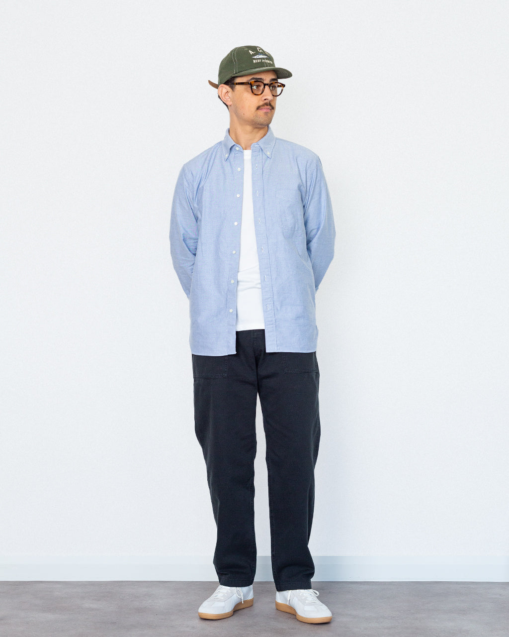 Loose Tapered Ridge Pant - Black