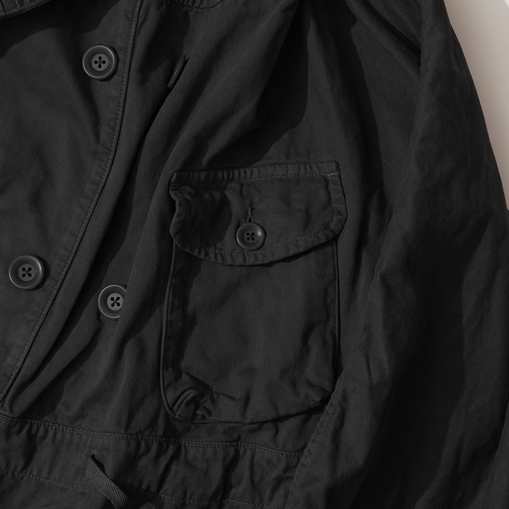Katsuragi Ring Coat - Black