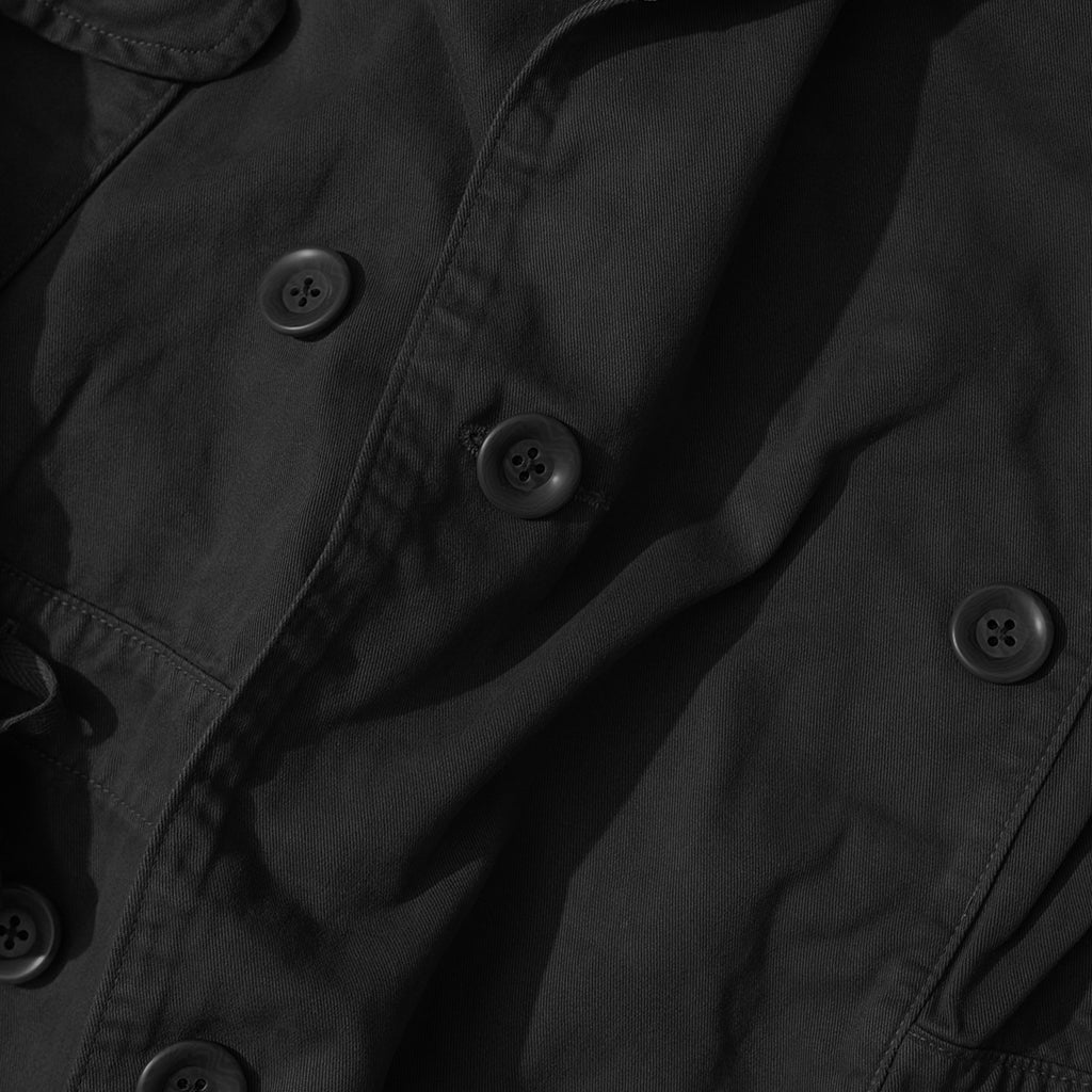 Katsuragi Ring Coat - Black