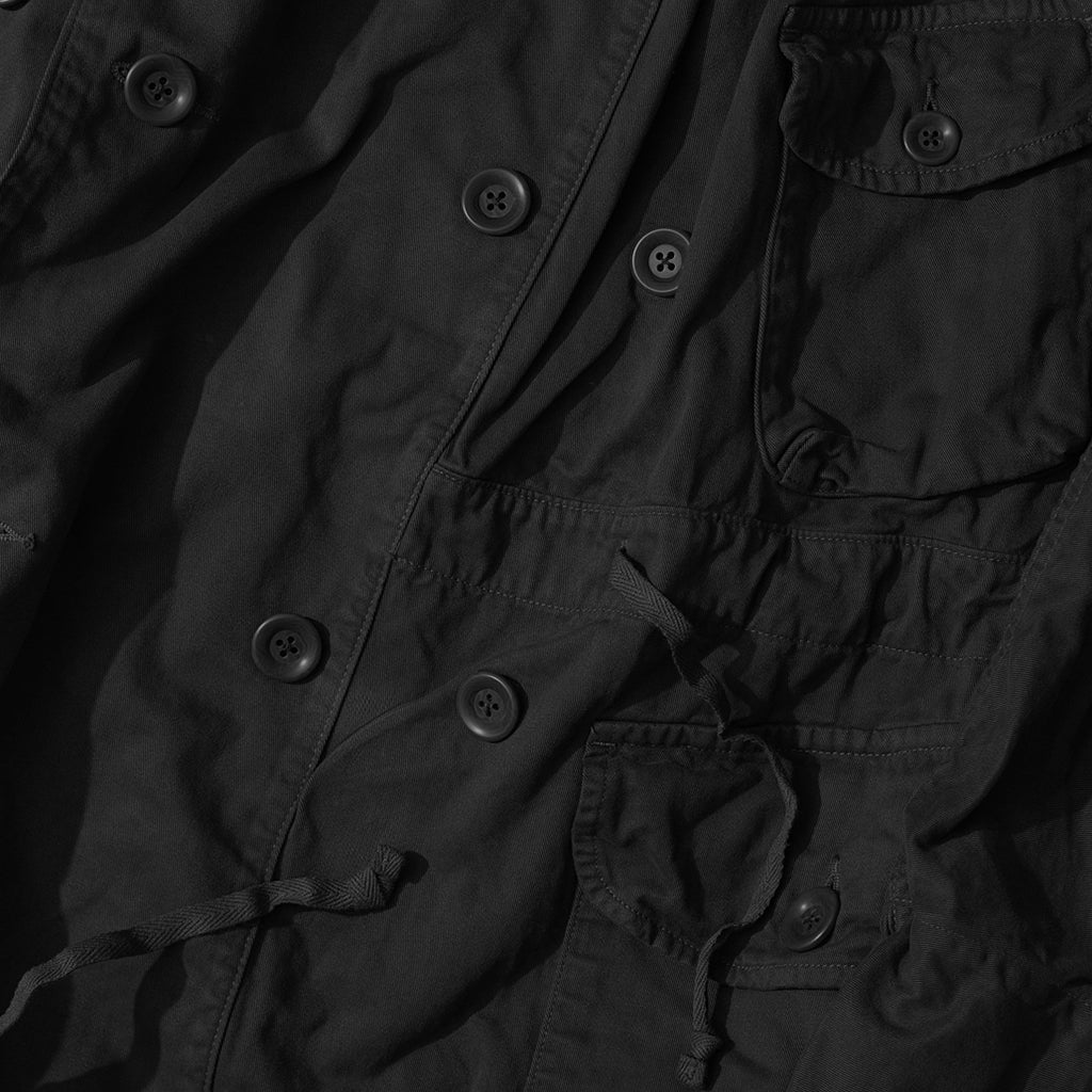 Katsuragi Ring Coat - Black