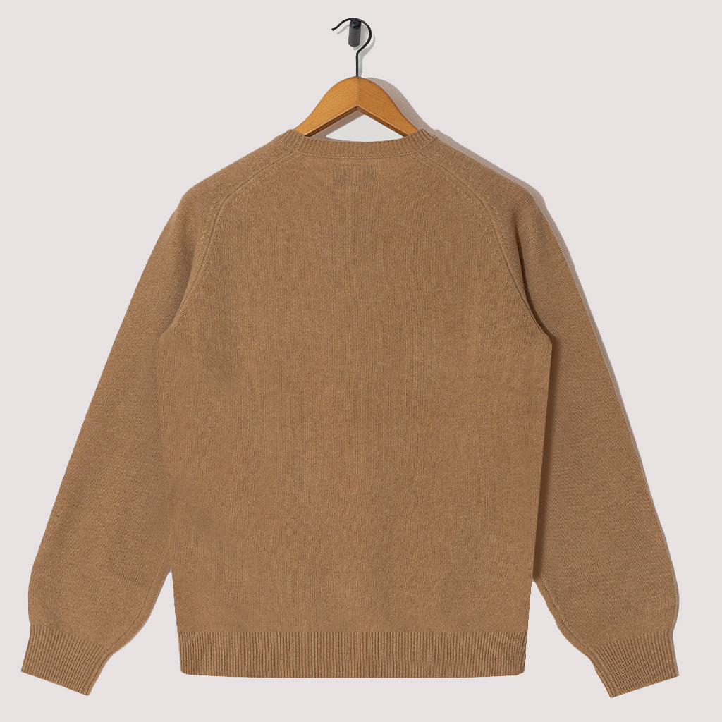 9G Crew Neck Knit - Beige
