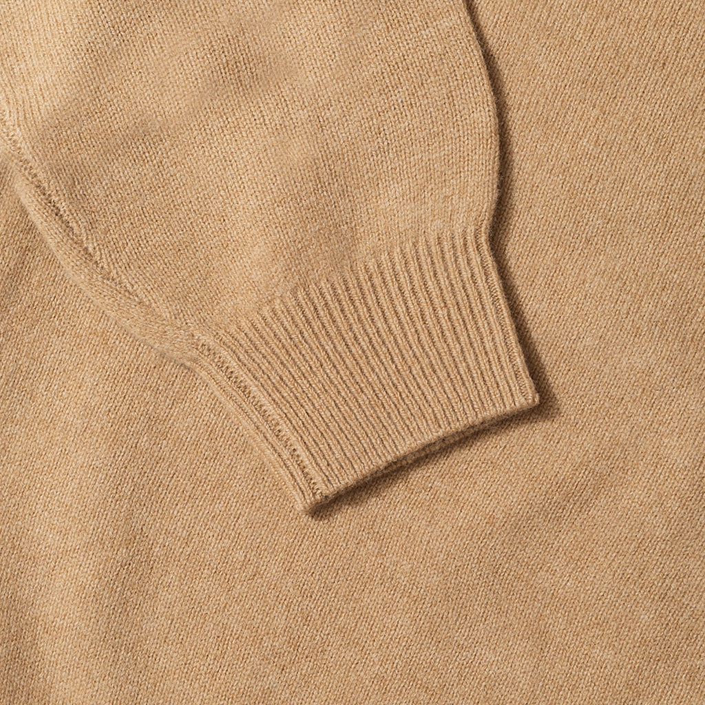 9G Crew Neck Knit - Beige