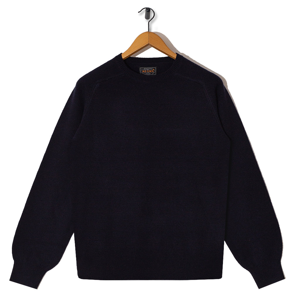 9G Crew Neck Knit - Navy