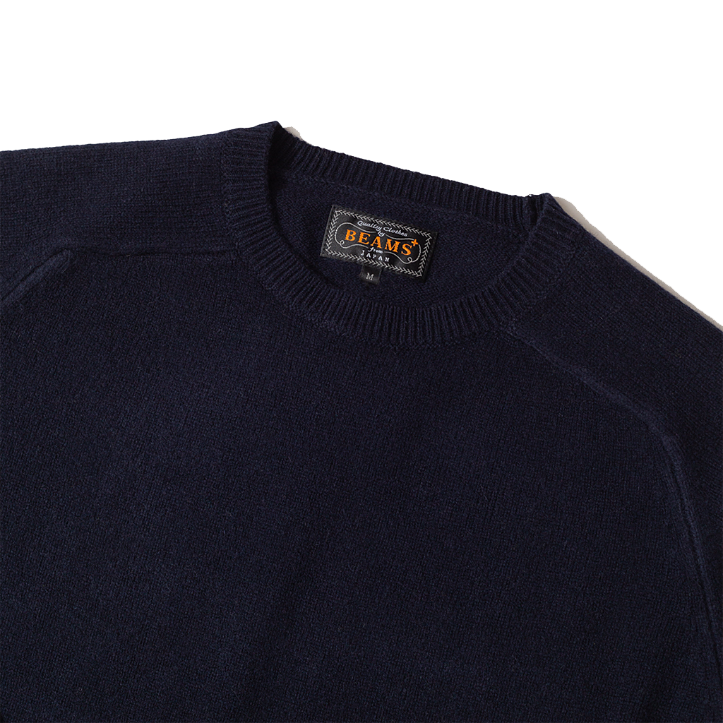 9G Crew Neck Knit - Navy