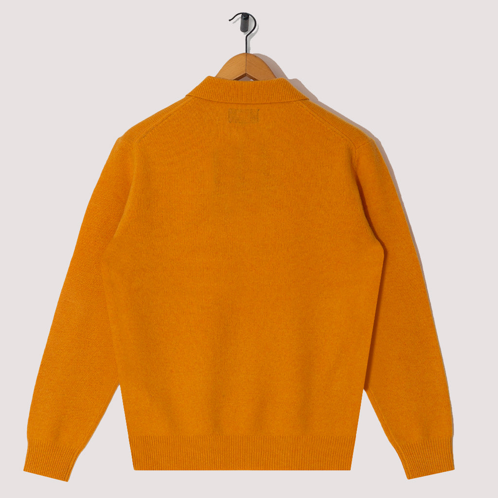 9G Knit Polo - Gold