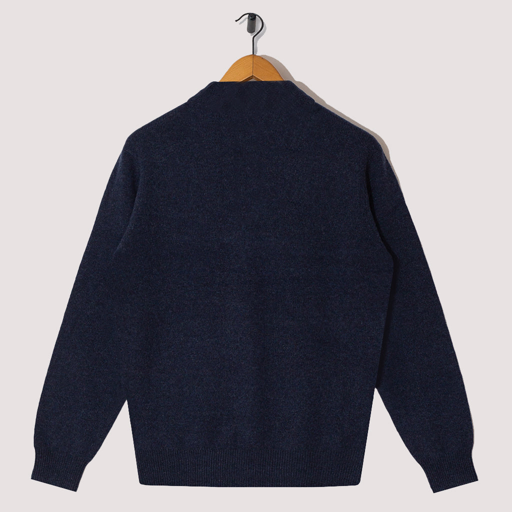 9G Knit Polo - Navy