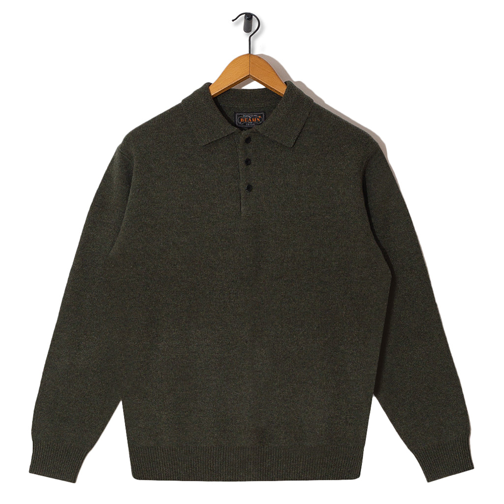 9G Knit Polo - Green