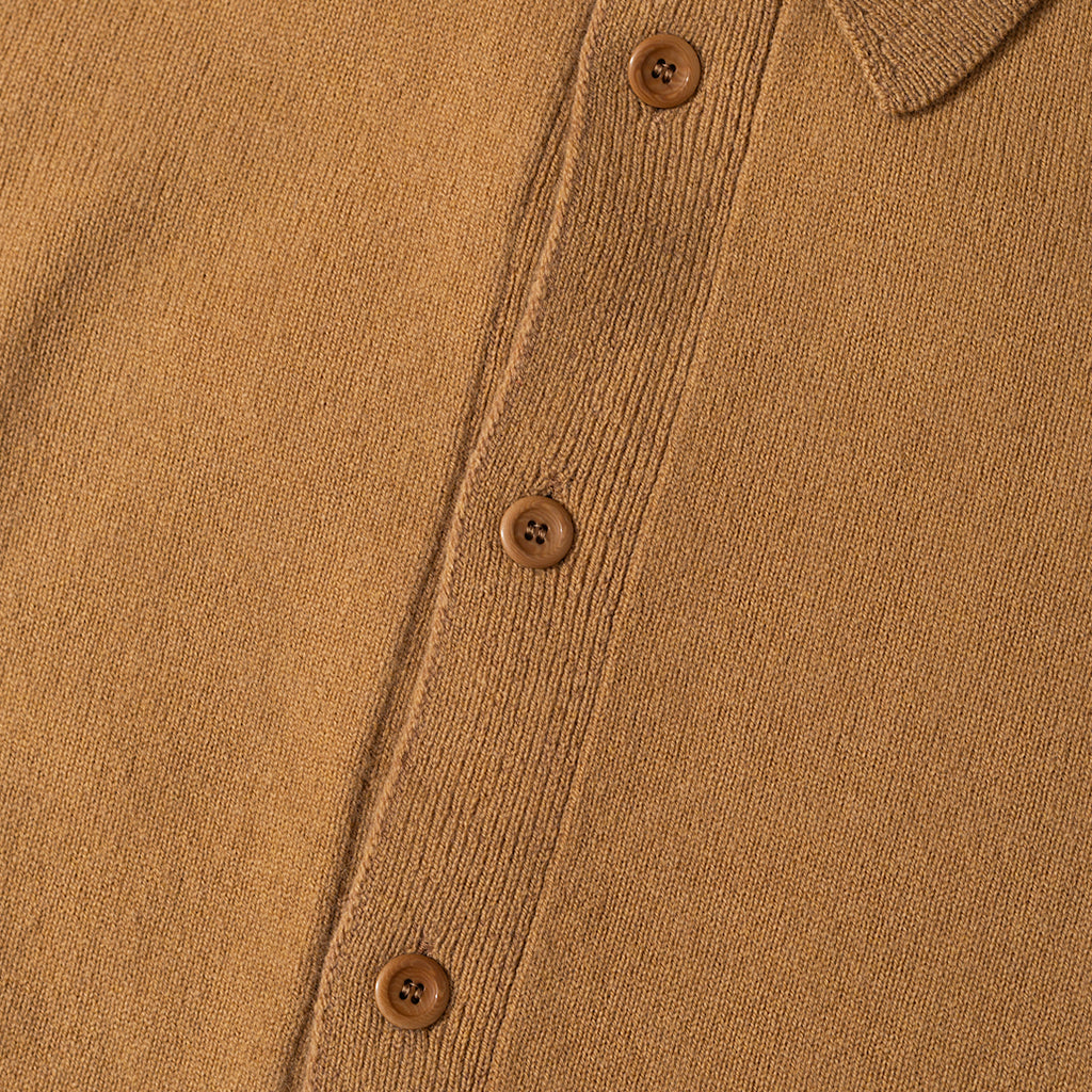 Martin Merino Lambswool Shirt - Camel