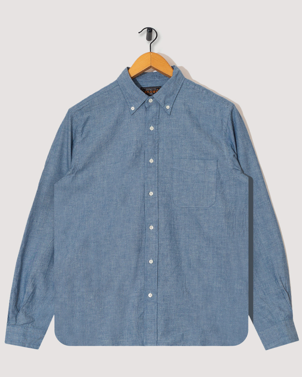 Chambray Shirt - Sax | Beams Plus | Peggs & son.