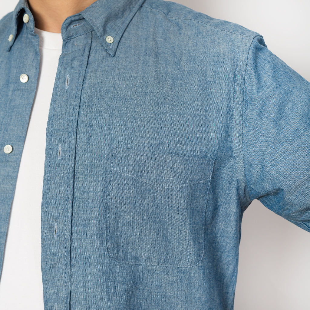 Chambray Shirt - Sax