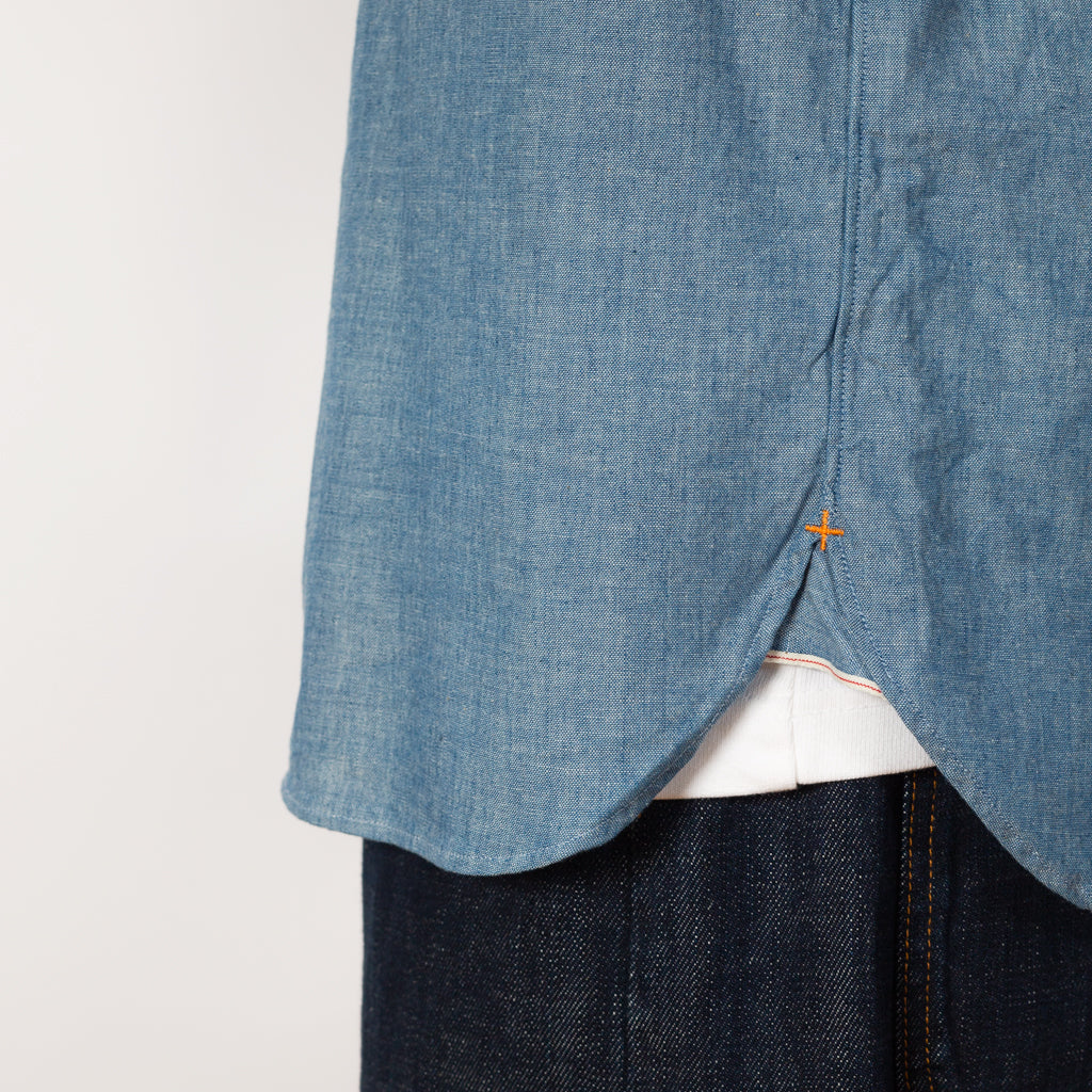 Chambray Shirt - Sax