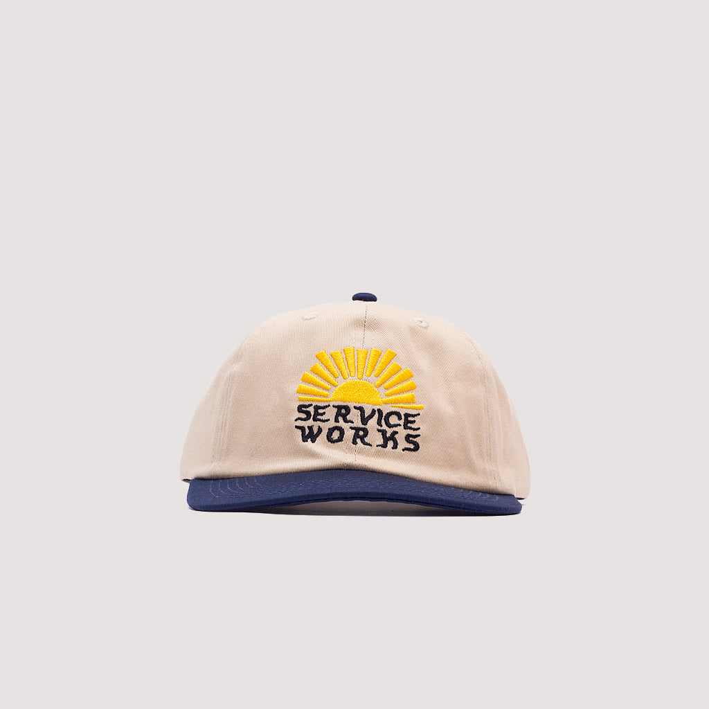 Sunny Side Up Cap - Off White/Navy