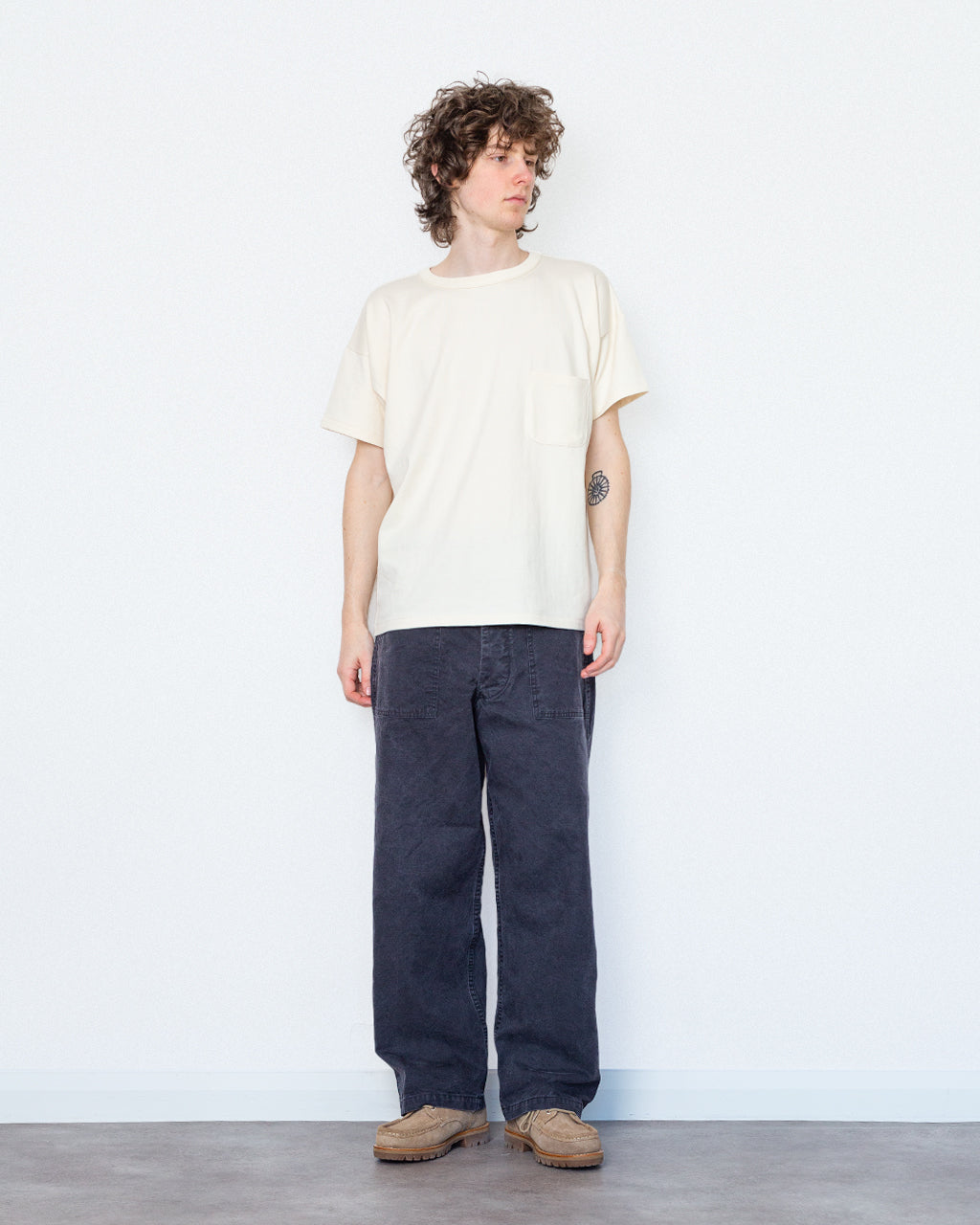 Summer Fatigue Pants - Washed Black