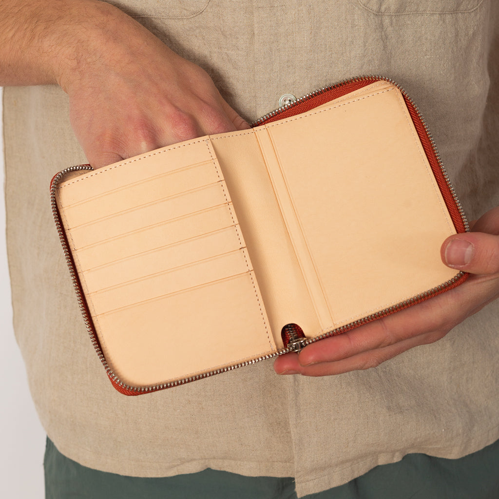 Passport Wallet - Orange