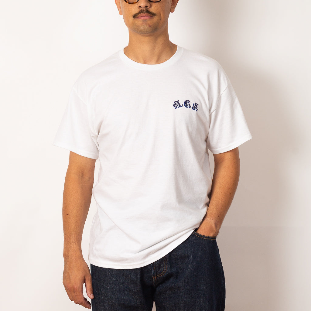 Mackerel Tee - White