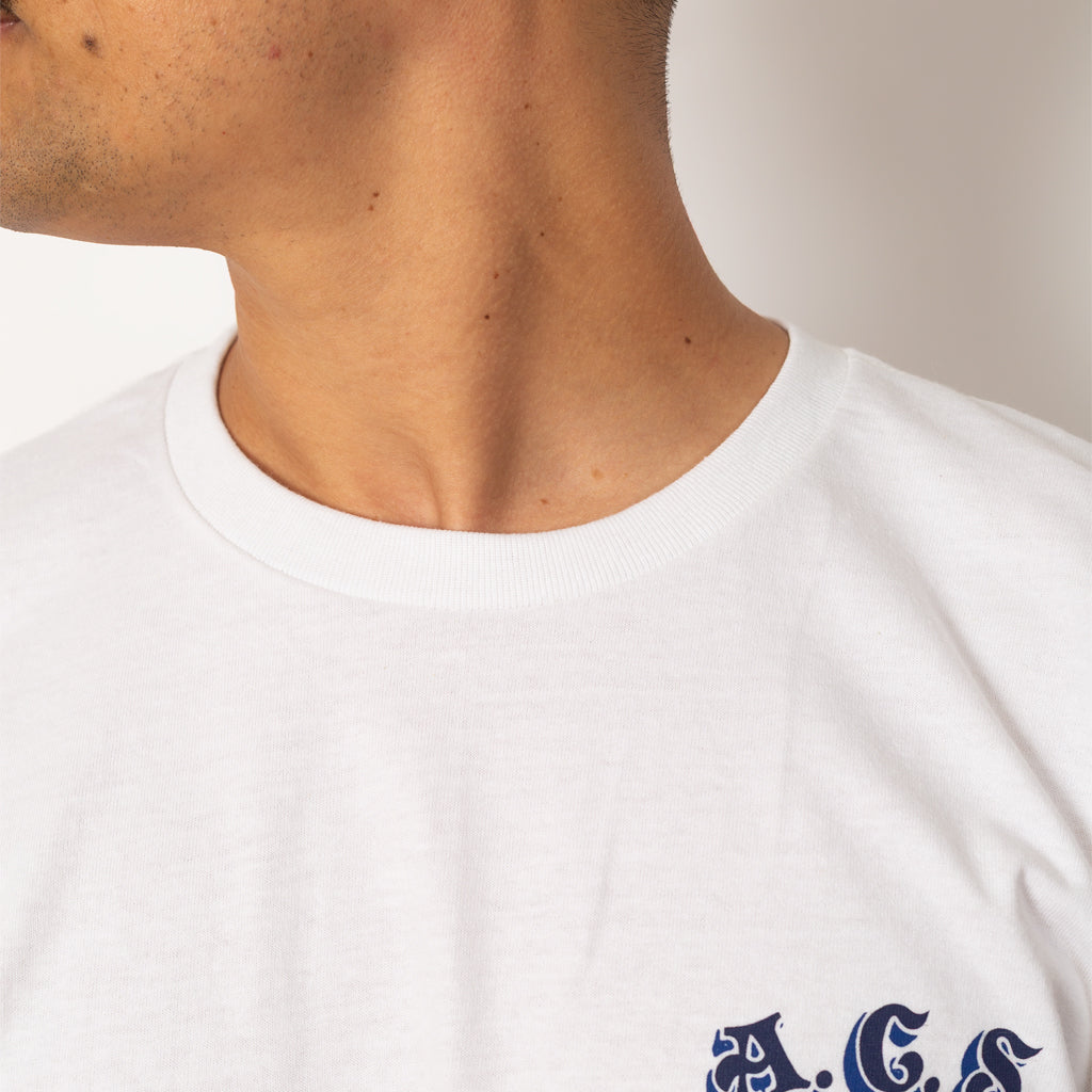 Mackerel Tee - White