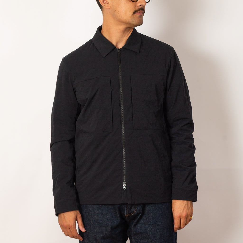 Mionn Insulated Overshirt - Black