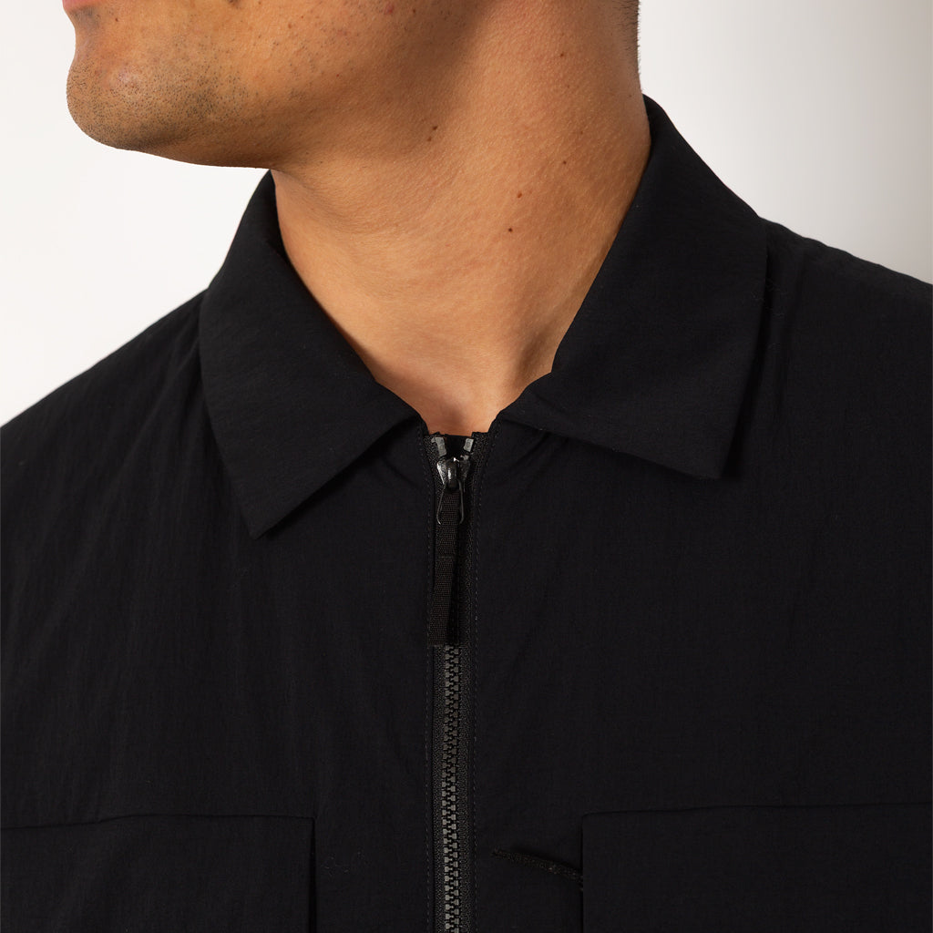 Mionn Insulated Overshirt - Black