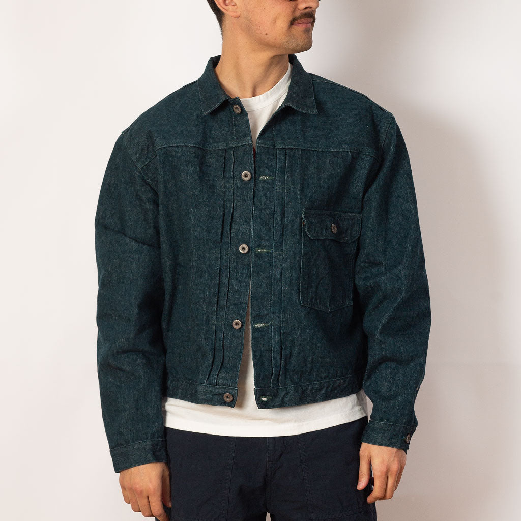 Plant Dyed Denim Jacket - No.4