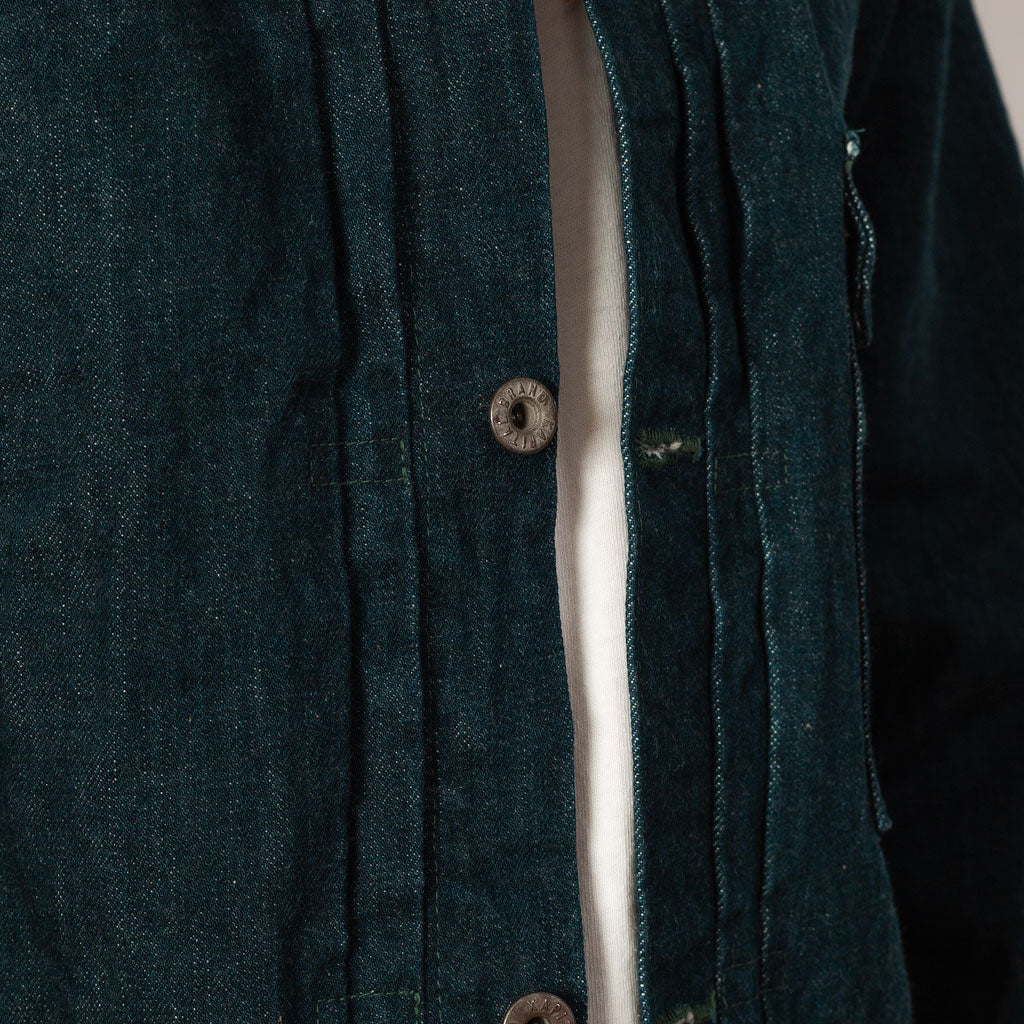Plant Dyed Denim Jacket - No.4