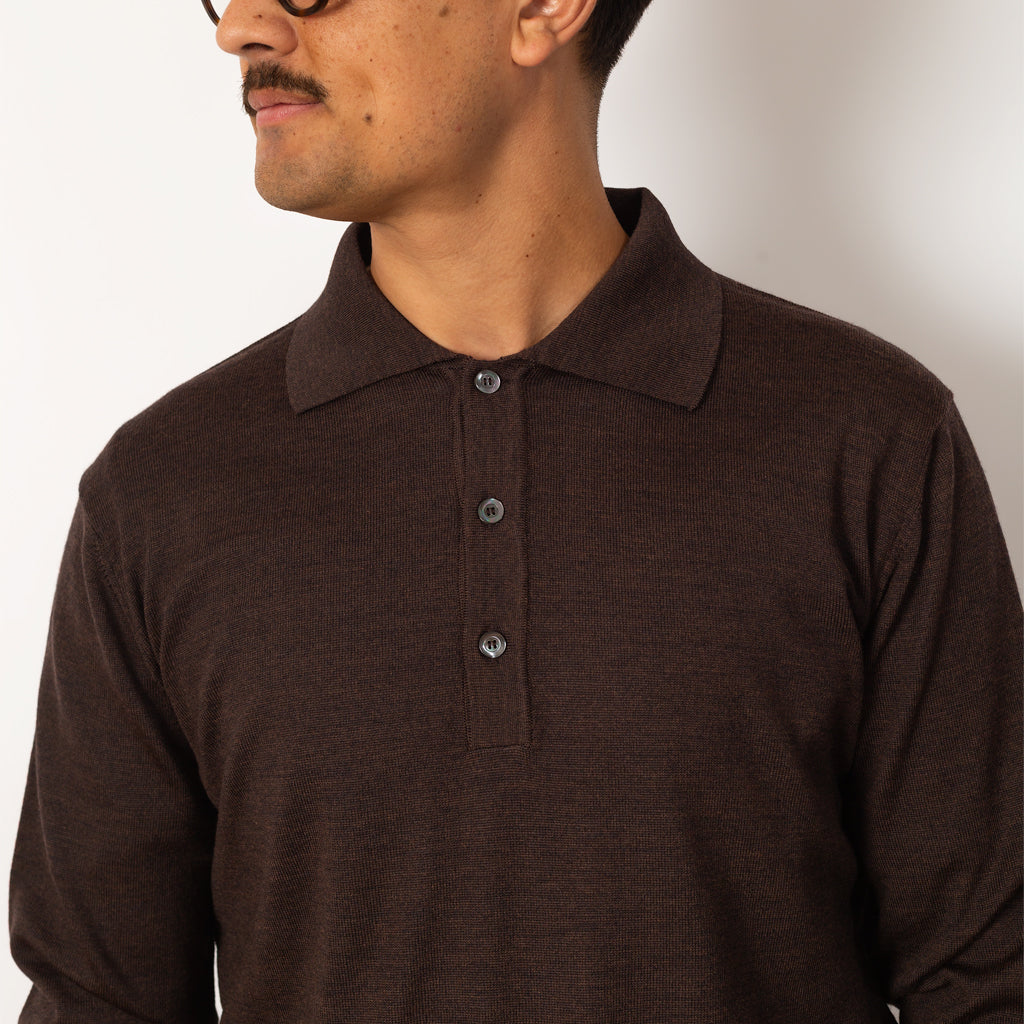 Another Polo Shirt 2.0 - Brown Melange