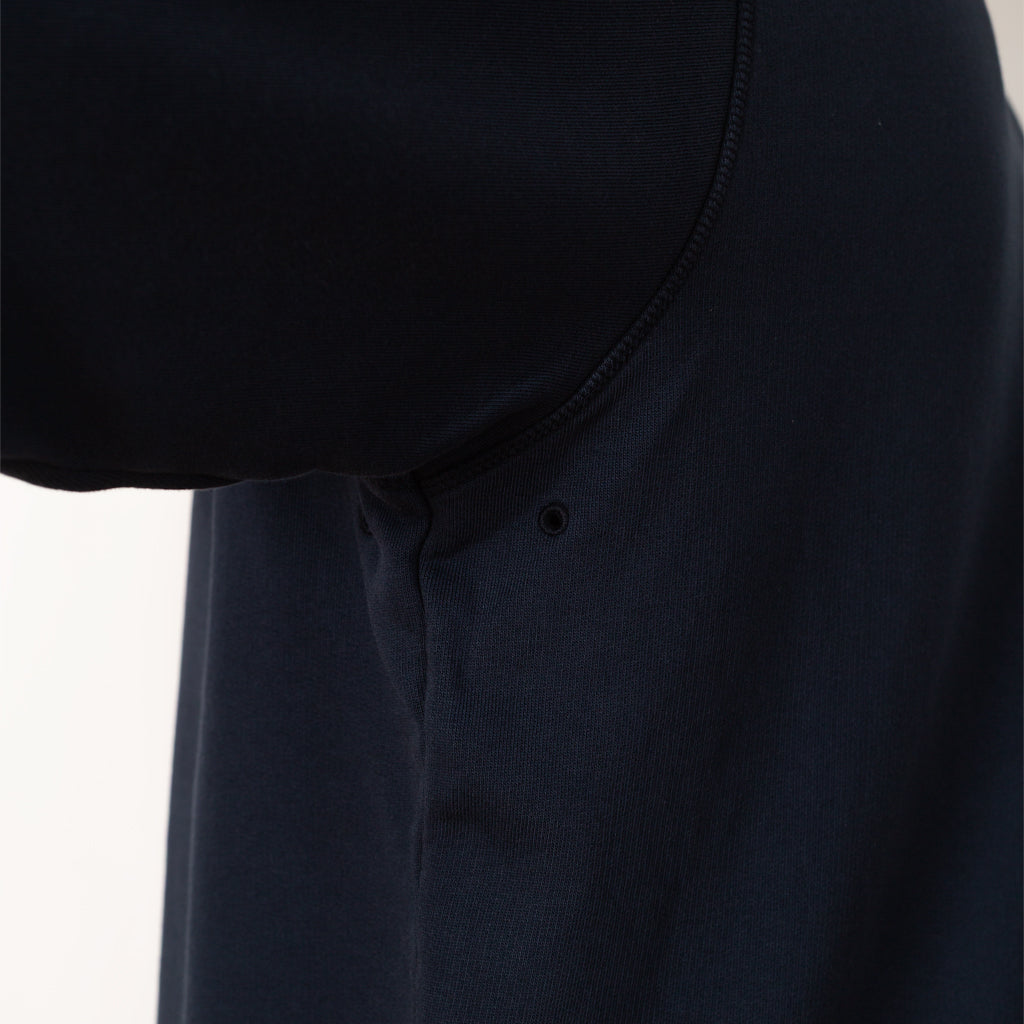 Half Zip Sweat - Navy