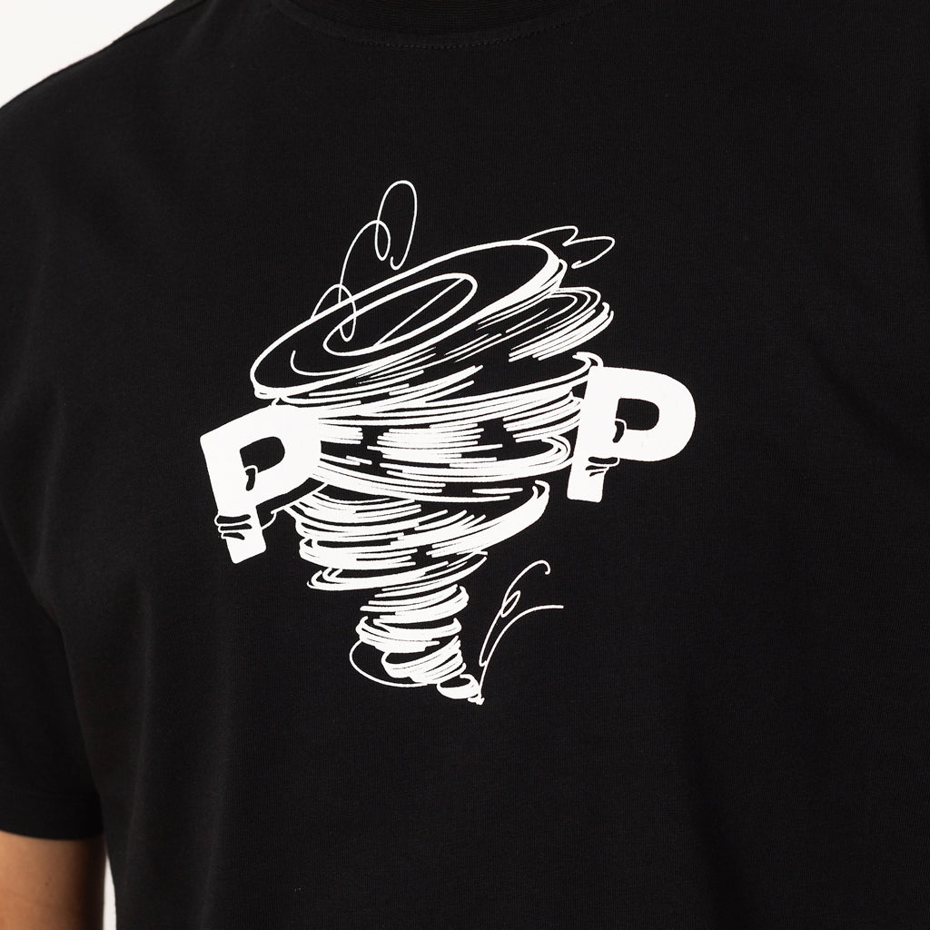 Swirl T-Shirt - Black
