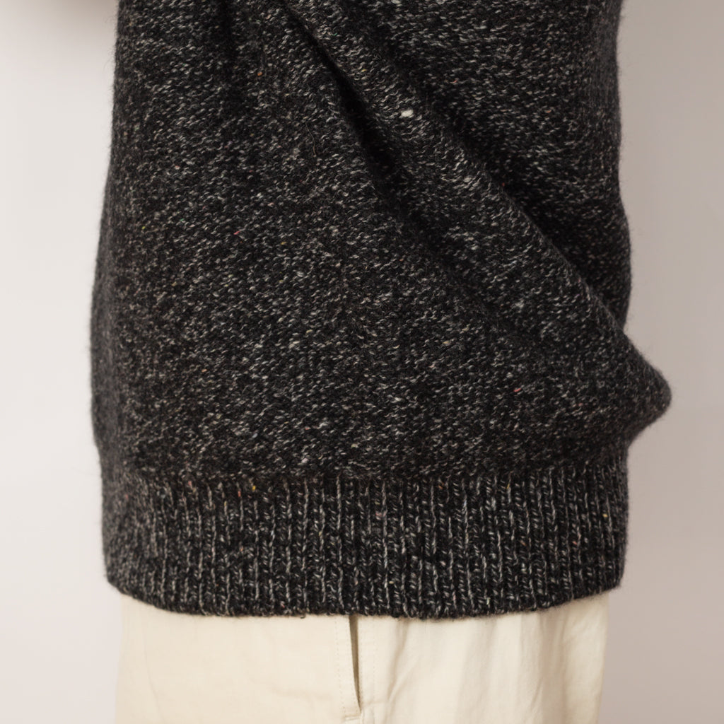 100% CRN Sweater - Black Mix