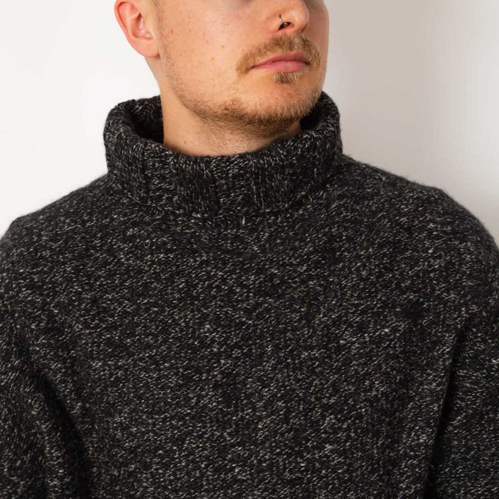 100% CRN Sweater - Black Mix