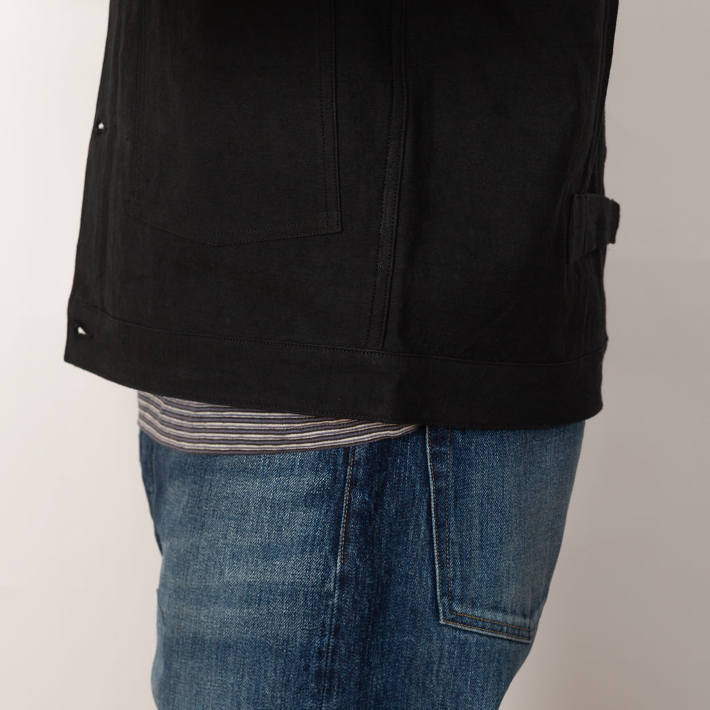 Buckle Backed Jacket - Black