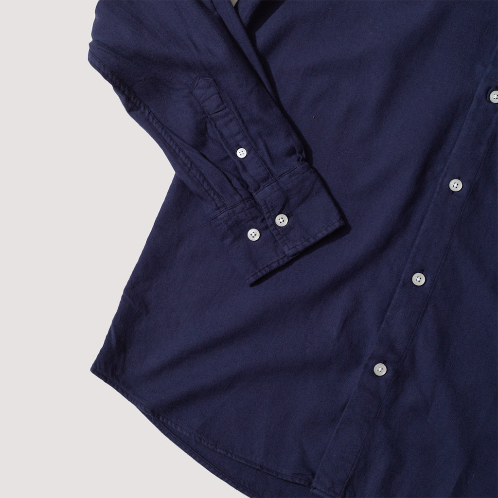 Flannel BD Shirt - Marine Deep Navy Blue