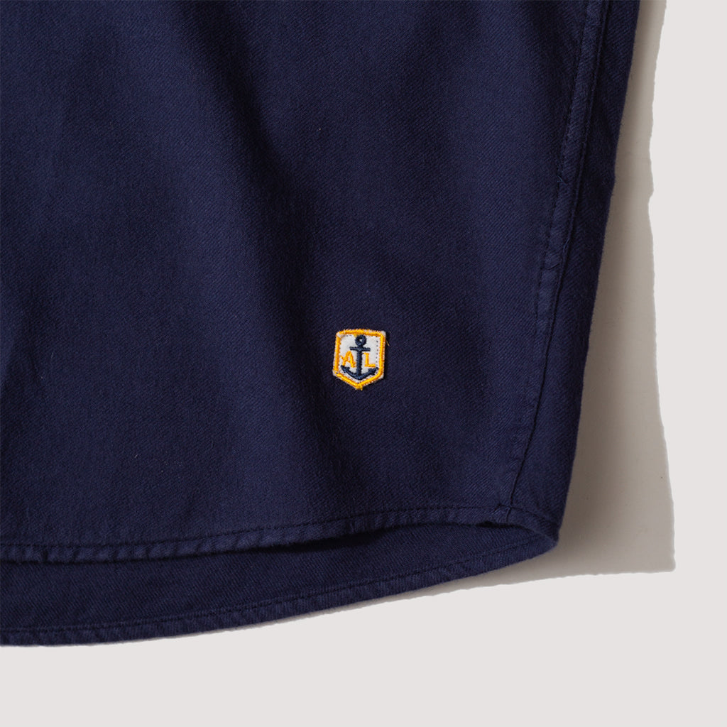 Flannel BD Shirt - Marine Deep Navy Blue