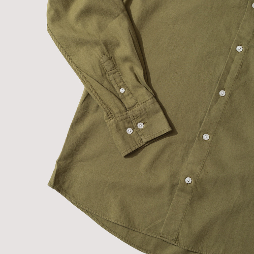 Flannel BD Shirt - Oliva