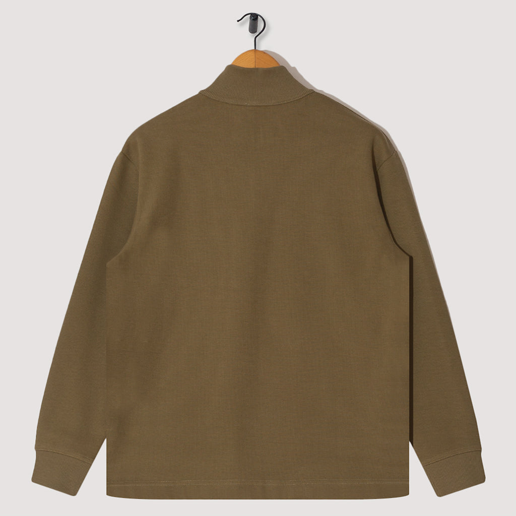 Troyer Sweatshirt Heritage - Oliva